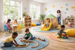 découvrez comment aménager un espace jeux pour enfants sécurisé et ludique, favorisant leur épanouissement et leur créativité à la maison.