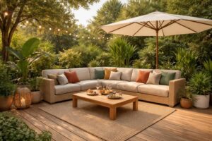 découvrez nos conseils pratiques pour aménager une terrasse conviviale, idéale pour partager des moments agréables en famille ou entre amis.