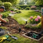 découvrez comment installer un système d’arrosage automatique pour optimiser l’arrosage de votre jardin, économiser de l'eau et gagner du temps au quotidien.