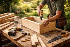 découvrez comment construire une jardinière en bois étape par étape, pour ajouter une touche naturelle et personnalisée à votre jardin ou balcon.