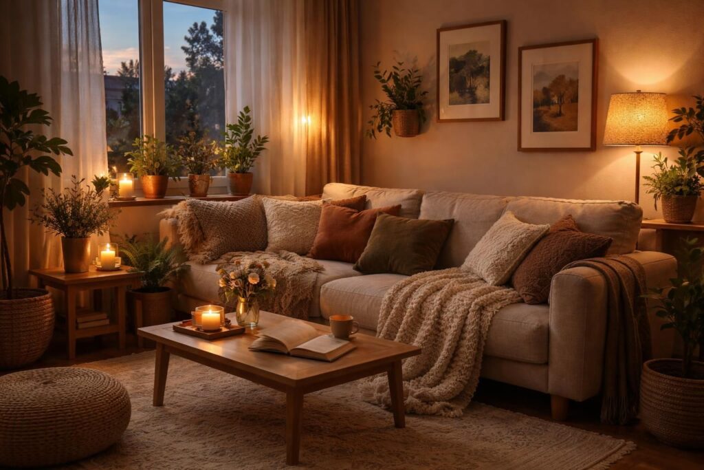 découvrez nos astuces pour créer une atmosphère cosy et chaleureuse dans votre appartement, alliant confort et décoration élégante.
