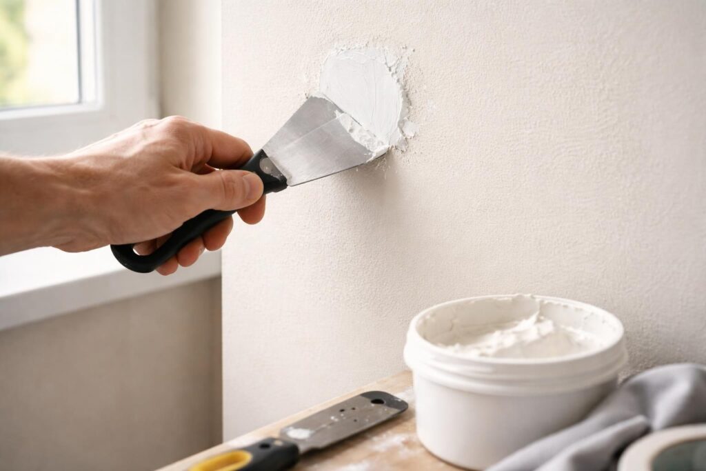 apprenez comment reboucher efficacement un trou dans un mur avant de peindre pour obtenir une finition lisse et parfaite.