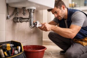 découvrez comment réparer facilement une fuite sous un lavabo grâce à nos conseils pratiques et étapes simples pour éviter les dégâts d'eau.