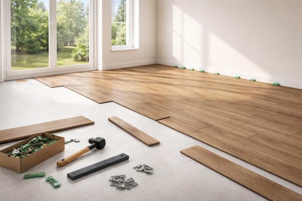 découvrez comment poser un parquet stratifié dans une chambre facilement grâce à notre guide étape par étape, pour un sol élégant et durable.