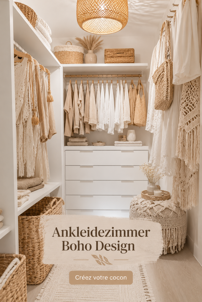 Dressing boho chic avec des textiles colorés et un éclairage doux