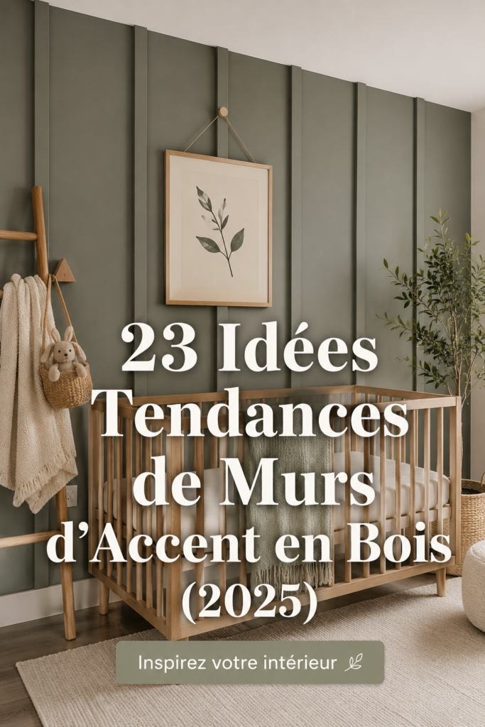 Un salon avec un mur en bois tendance qui apporte une ambiance chaleureuse.