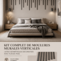 Panneaux décoratifs en mousse pour un intérieur zen