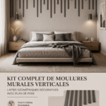 Panneaux décoratifs en mousse pour un intérieur zen