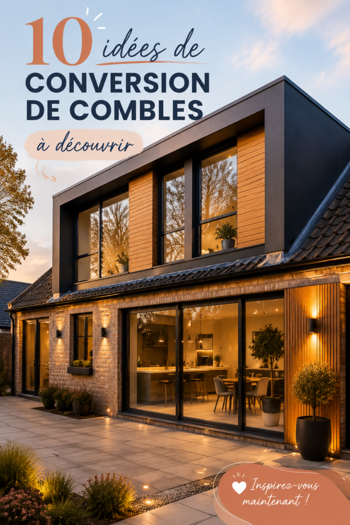 Idées de conversions de loft modernes et chaleureux
