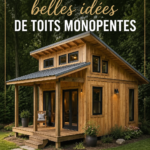 Exemple de toiture à shed élégante dans un jardin moderne.