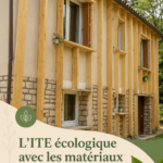 Visualisation d'une maison écoresponsable avec des matériaux biosourcés adaptés à une isolation thermique