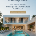 Villa contemporaine avec piscine à Cortijo Blanco, Marbella.