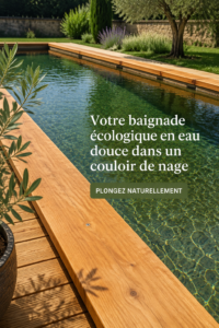 Baignade en eau douce dans un environnement naturel
