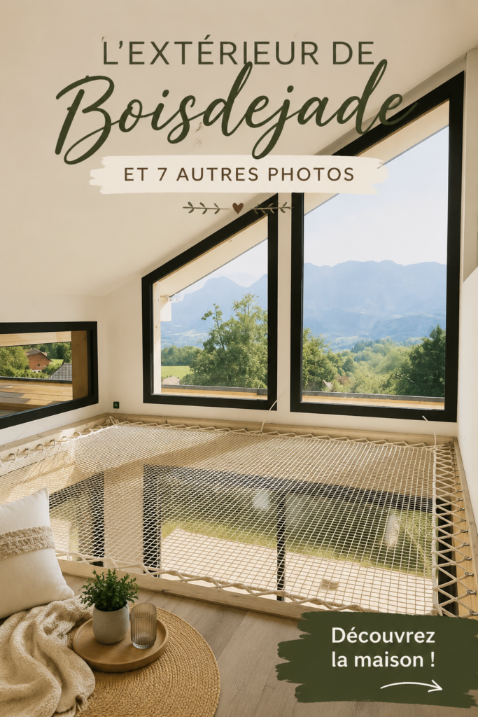 Photo de l'extérieur de Boisdejade montrant sa beauté naturelle