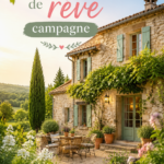 Maison de rêve à la campagne avec extérieur verdoyant
