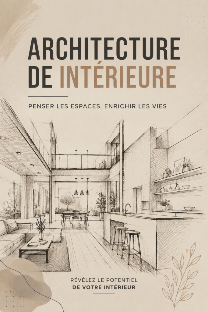 Aménagement intérieur chaleureux avec des meubles confortables et une palette de couleurs apaisantes.