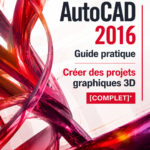 Interface d'AutoCAD montrant un projet 3D de maison