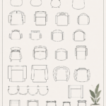 Aperçu de modèles de chaises en blocs CAD pour l'architecture d'intérieur