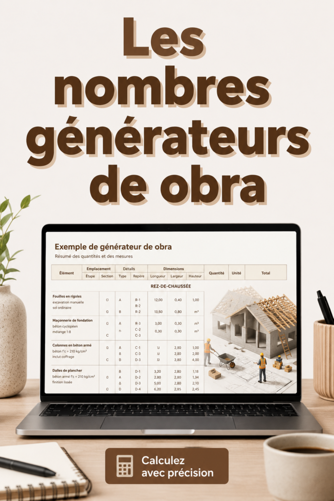 Visuel de rénovation avec des chiffres clés sur une feuille de papier