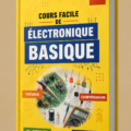 Femme apprenant les bases de l'électronique avec des outils simples sur une table