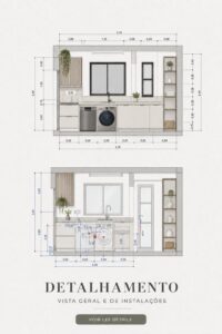 Une maison moderne avec une disposition des installations bien organisée et fonctionnelle.