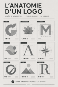 Un logo moderne et élégant symbolisant une marque efficace