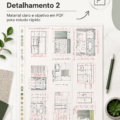 Femme travaillant sur un projet de rénovation à domicile, entourée d'outils et de matériaux.