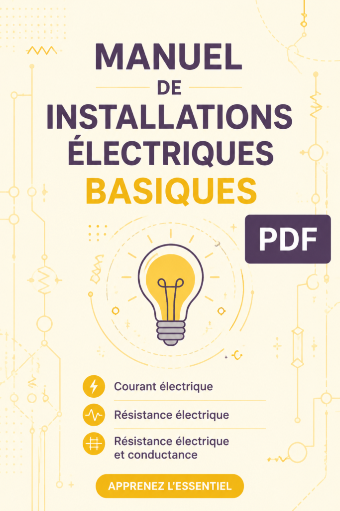 Illustration d'une maison avec des installations électriques et des outils de rénovation