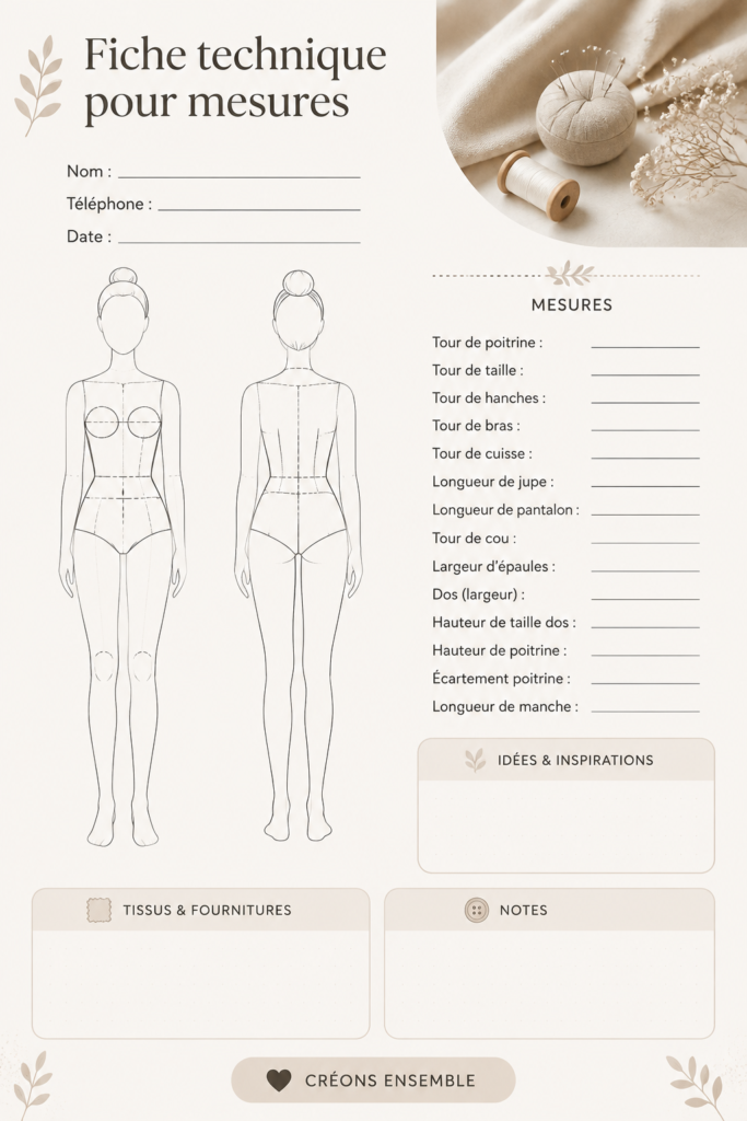 Guide visuel pour la prise de mesures dans une maison