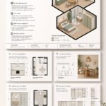 Capture d'écran d'un aménagement intérieur réalisé avec Revit.