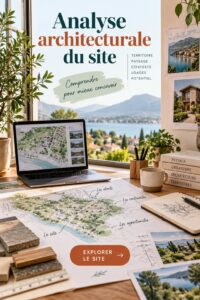 Analyse architecturale d'une maison en rénovation, montrant les plans et mesures.