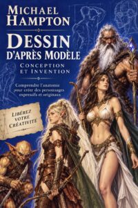 Une illustration de dessin de figures humaines inspirée par Michael Hampton