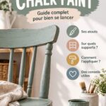 Des meubles peints avec de la chalk paint dans un intérieur chaleureux et décoratif.