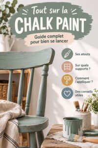 Des meubles peints avec de la chalk paint dans un intérieur chaleureux et décoratif.