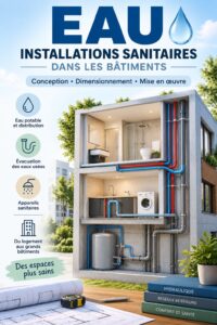 Une salle de bain moderne avec des installations sanitaires élégantes.