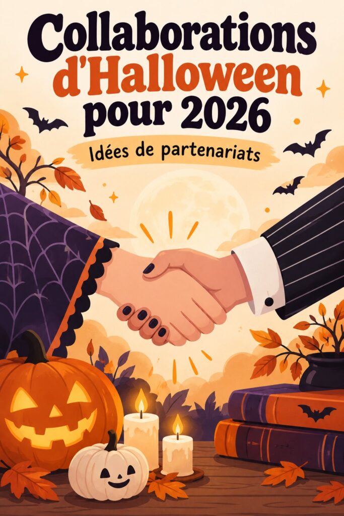 Intérieur décoré avec élégance pour Halloween avec des éléments chaleureux et accueillants.