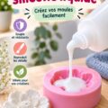 Un projet de rénovation avec silicone liquide montrant des joints parfaitement finis.